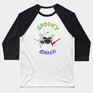 Spooky Band Baseball T-Shirt